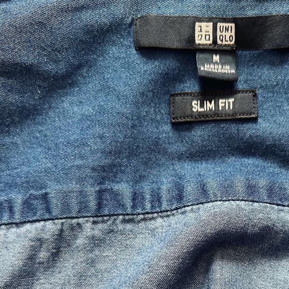 Jean Button Down Shirt - Picture 3 of 3